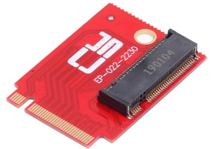 NFHK NVME M-Key 22 x 30 mm auf 22 x 80 mm NGFF Verlängerung SSD Upgrade Adapter kompatibel mit ROG Ally Gaming