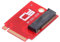 NFHK NVME M-Key 22 x 30 mm auf 22 x 80 mm NGFF Verlängerung SSD Upgrade Adapter kompatibel mit ROG Ally Gaming