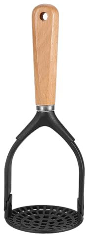 LdawyDE Presse-purée Potato Masher - Presse-purée - En plastique - Pour casseroles et poêles revêtues - Pliable - Poignée épaisse - Passe au lave-vaisselle