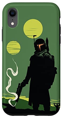 Star Wars Das Buch von Boba Fett Tatooine Green Hülle für iPhone XR