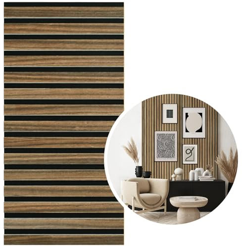 Alishomtll Acoustic Panel, Self-Adhesive, Pack of 8, 3D Acoustic Panels, 30 x 60 x 1.8 cm, High Density Polyester Acoustic Wall Panels, Sound Insulation Panel, Sound Absorber for Wall, Living Room,