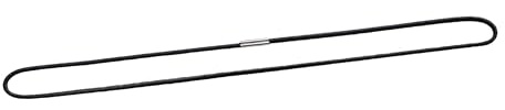 Rundgummi als Ring, 410 mm, schwarz, 100 Stück
