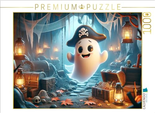 CALVENDO Puzzle Gruselige Abenteuer in der verlassenen Piratenhöhle | 1000 Teile Lege-Größe 64 x 48 cm Foto-Puzzle für glückliche Stunden
