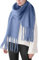 Schal Mit Eulenmotiv Damen-Winter-verdickter Macaron-Warmschal, einfarbig, großer Zopfschal Autositzreiniger Tücher (Blue, One Size)