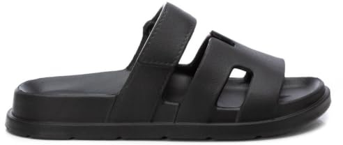 REFRESH - Sandalen Damen Schwarz - Bequeme und vielseitige Schuhe - Casual Mode - Modell 17286308 (Größe 37)