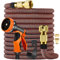 Hose Pipe Upgraded 3750D Garden Hose with 8-Function Spray Gun - Heavy Duty Flexible Expanding Hose with Solid Brass Fittings, Anti-Kink & Lightweight Design for Effortless Gardening(30FT/9M)