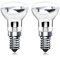 Klarlight 42W E14 Lavalampe (40,Watts), kleine Edison-Schraube (SES), Reflektorlampe, Warmweiß 2800K, Energiesparlampe, dimmbar (2 Stück)