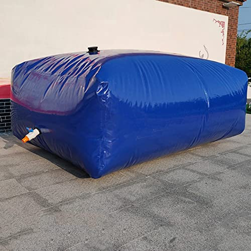 Wassersack Beutel Wasserbehälter Träger Wasserspeicherblase 20 100 300 500 1500 Gallonen, Notfallwassertank Für Wohnmobile, Wohnmobilanhänger, Regensammelbehälter(1.3x0.8x0.96m/1000L/264gal)