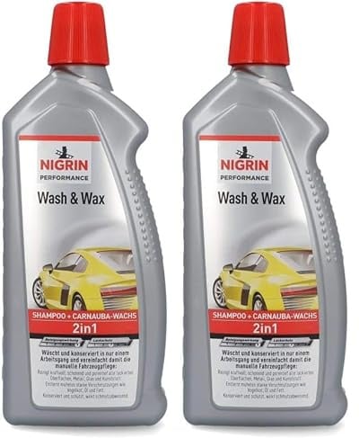 NIGRIN 73878 Performance Wash und Wax Turbo, 1 L (Packung mit 2)