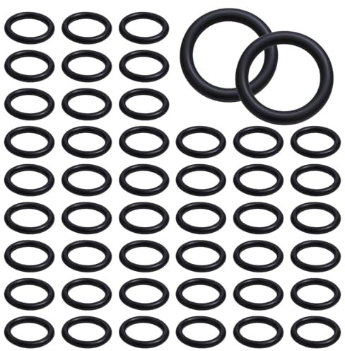 50 Pack Power Pressure Washer O-Rings for 1/4 Quick Coupler O Rings for Pressure Washer Quick Connect Couple Pressure-Washer O Ring Kit Quick-Connect Coupler for Automotive Machine Plumbing