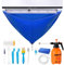 Kit de limpieza de aire acondicionado, herramientas de de aire acondicionado, 1 juego de limpieza de aire acondicionado, protector de lavado de polvo montado en la pared para el hogar
