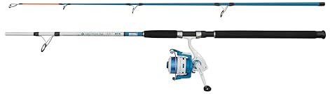 Mitchell Neuron SW II Boat Rod & Reel Combo | Saltwater Boat Fishing Set | Carbon Composite Blank | 1+1 Bearing Reel | Graphite Body & Rotor | Pre-Spooled Ready to Fish | Multiple Sizes