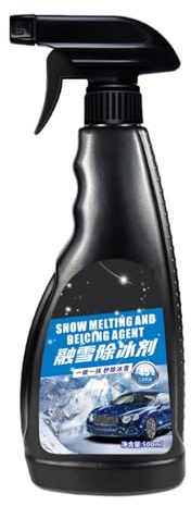 Yulokdwi Auto Enteiser Spray,Schnellwirkend Und Langanhaltend 500ml,Winter Taumittel Für Die Autofrontscheibe | Für Fenster Spiegel Und Fahrzeuge Bei Schnee Frost Im