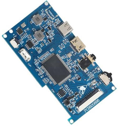 FGDTREE Touch Panel Board 40pin LVDS LCD Screen Panel Driver Module 6Pin Controller Mainboard Main Board Switchable Resolution LCD Driver Assembly Module
