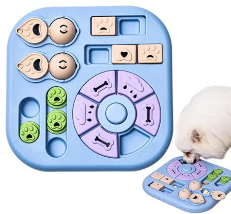 Hundesnack Spielzeug Witziges Futter- & Denkspiel | Leckerli-Puzzle Spielzeug für Hunde Für Langsames Fressen Und Zur Förderung
