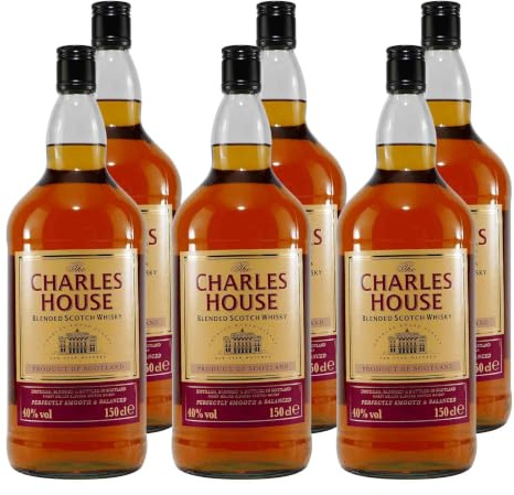 Charles House Blended Scotch Whisky (6 x 1,5L)