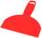 sourcing map Plastik Backen Instrument Pizza Cream Kuchen Teig Pastry Butter Scraper schneide DE de