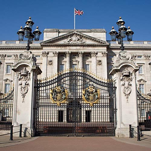 ReallyWildCards Buckingham Palace Greeting Card with National Anthem Sound.,Multi colour,Card Size: 15cm x15cm