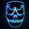 Original Cup | LED-Licht Maske Jack | Premium Qualität | Feste Kunststoff | 3 Blinkmuster | Neon Maske | Halloween