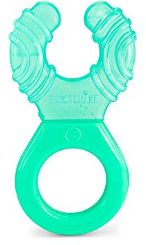 Twistshake Kühlbeißring für 2+ Monate Babys, Wassergefüllter Beißring zur Zahnungshilfe und Massage mit Griff, Schmerzlinderung, BPA-frei, Pastellgrün