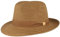 Breiter Sombrero de Sol Estilo Bogart Sombrero de Verano de Paja de Papel 100% Ligero Flexible Agradable a la Piel y Cómodo, Color Marrón S