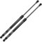 Frankberg 2x Gasfeder Dämpfer Heckklappe Kompatibel mit Fortwo Coupe 451 Alle Motoren 2007-2014 Replace# A4519880004