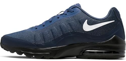 NIKE Mens Air Max Invigor Basketball Shoe, Obsidian White Mystic Navy Black Dark, 8.5 UK