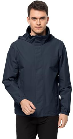 Jack Wolfskin Herren Stormy Point 2l Jkt M Jacket, Night Blue, L EU