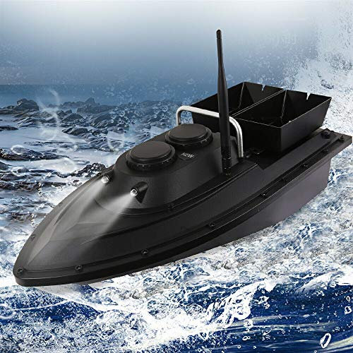 500M RC D'appât De Pêche Intelligent sans Fil Bateau Amorceur avec Veilleuse LED Télécommandé