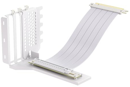 Padivine L-Z3 GPU Vertikal-Montagehalterungssatz, PCIe 4.0 X16 Riser-Kabel 200 mm, Grafikkarten-Lenkhalterung