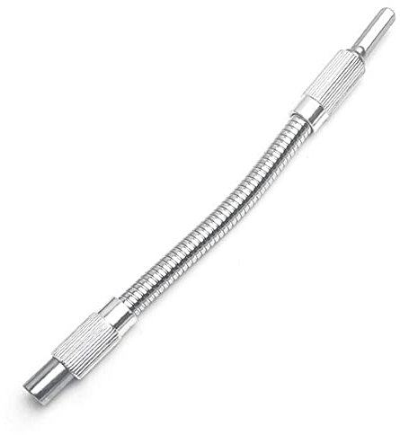 200MM Flexible Screwdriver Extension Flexible Drill Bit Extension Extension Drill Bit Holder Flexible Extension Screwdriver Drill Bit Shaft Holder for Drills Screwdriver