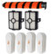Donkivvy Juego de filtros HEPA con cepillo de rodillo para aspiradora para Shark HZ500 HZ500UK HZ500UKT (1 cepillo de rodillo, 4 filtros de espuma, 4 filtros de fieltro, 2 filtros de postmotor)