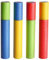 ZOPPER Foam Water Pistol for Kids Pack of 4-25cm Genuine Hydro Storm Water Blaster Shooter Pump Pool Toy Outdoor Summer Fun for Party, Garden, Pool, Beach