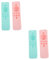 jojofuny 2sets Stick Remote Case Tv-Controller Shell Zubehör Silikon Fernbedienung Case Stick Zubehör 2pcs * 2