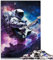 Puzzle für Astronauten, der Gitarre spielt. Lustige Puzzles für Erwachsene, 1000-teiliges Holzpuzzle für Familienpuzzlespiel, Geburtstagsgeschenke (50 x 75 cm)