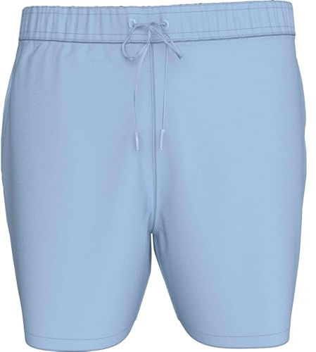Tommy Hilfiger Short de Bain Homme Medium Drawstring avec Logo, Bleu (Sweet Blue), XL