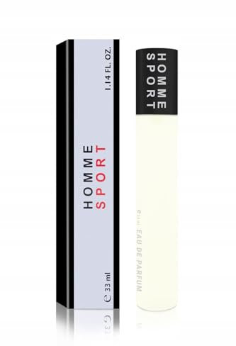 NAINA Herrenparfums Homme Sport 33ml – Parfums für Männer – Parfümfläschchen Spray, Flakon Eau de Parfum – Inspiriertes Herren Parfüm - Einzigartige Düfte und Dufterlebnisse - Aromatisches Herrendüfte