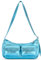 Expatrié Schultertasche Damen Blau Metallic - Electra - Kleine Handtasche für Party & Freizeit - Elegante Tasche mit Trageriemen - Aestetic Shoulderbag Women