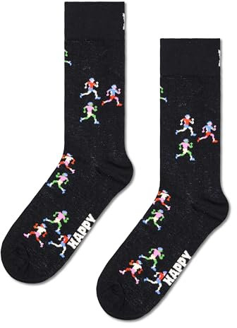 Happy Socks Runners Sock (DE/NL/SE/PL, Numerisch, 41, 46, Regular, Regular, MEHRFARBIG)