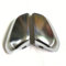 QASULER Matte Chrome Mirror Cover Case Rearview Side Mirror Cap Housing, for Audi, Q2 Q3 2019 Rückspiegelgehäuse(with Side Assist)