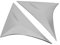 2 Stück Chrom-Heckscheiben-Seitenspoiler-Splitter mit Abdeckleiste, Hochwertigem ABS-Material, Glänzende Oberfläche, Verhindert Kratzer und Staub,