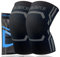 Rodillera Deportiva,Rodillera Menisco y Ligamento,Rodilleras Transpirable y Antideslizant,rodilleras para correr,rodilleras de para hombres y mujeres,el alivio para malestar articular,Negro,XL
