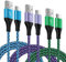 Cable USB C, 3-pack 0.9M, Cable USB vers USB C Charge Rapide Samsung Téléphone Portable Cable Pour iPhone 16 Pro/15 Pro Max, Samsung Galaxy S25 Ultra S24 23 S22 A55, Google Pixel, Xiaomi