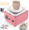 Pottery Wheel, Helangel Mini Pottery Wheel with Strong Motor 2000RPM Adjustable Speed, Potters Wheel with 10/6.5cm Plates and Sculpting Tools, Ceramic Pottery Tools Pottery Kit for Kids and Adults