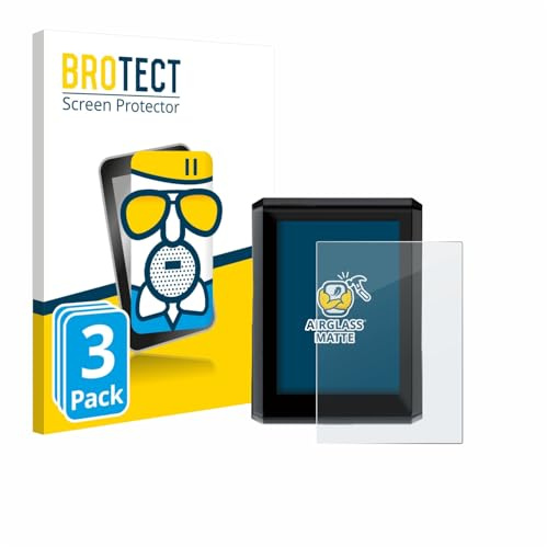BROTECT Schutzglas für Shimano SC-EN610 | 3 Stück Entspiegelnder Displayschutz Made in Germany Schutzfolie Matt Kratzfest 9H Anti-Fingerprint Einfache Montage