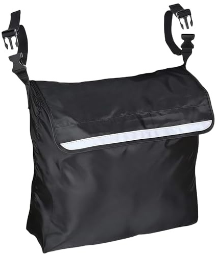 Rollstuhltasche Hinten, Tasche Für Rollstuhl Wasserdicht Rollstuhl Zubehör Rollstuhltasche Hinten Mit Reflektierenden Streifen
