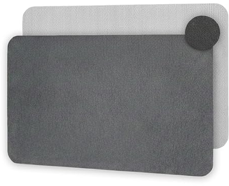 Tappeto da Bagno Antiscivolo in Pietra 40x30 cm – Super Assorbente, Antimuffa e Anti Odore, Asciuga Rapido e Igienico