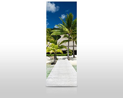 wandmotiv24 Parois arrière de la Douche Rêve d'été 70 x 200 cm (L x H) - Aluminium de 3 mm revêtement Mural sans Carreaux, Surface sans Joints M0326