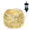 Gresonic Fairy Light Plug in 200LED 20ft/66m Warm White Mains Powered Micro Copper Wire String Lights Waterproof Low Voltage Indoor Outdoor Decorations for Garden, Wall, Bedroom, Bottle, Tree, Wedding