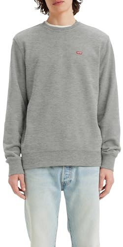 Levi's Men's Crew Sweatshirt Chisel Grey Heather M